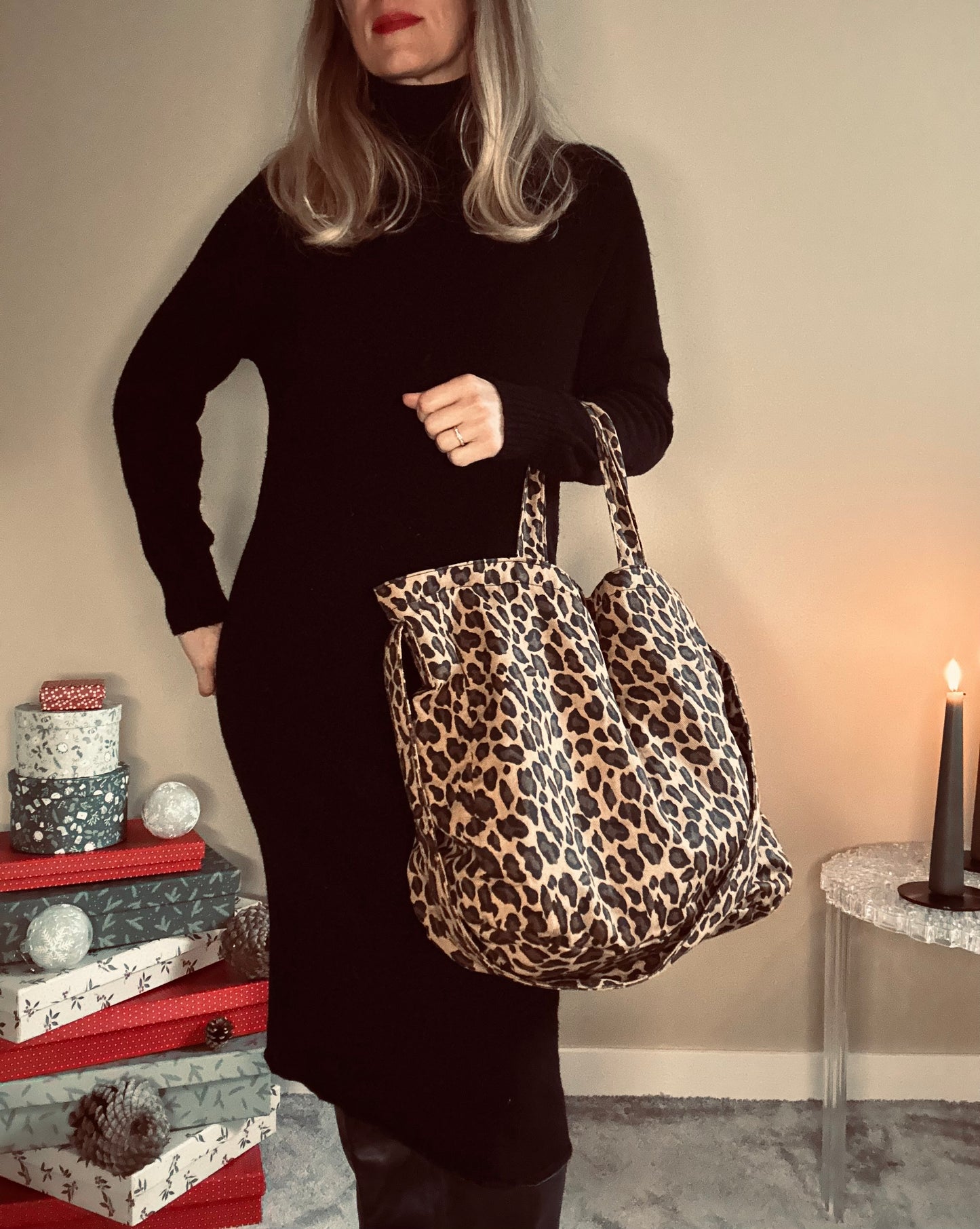 Robe Pull Judith Noire