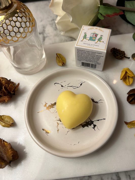 Savon cœur Chèvrefeuille
