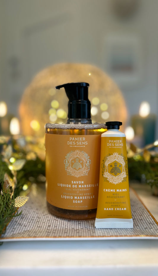 Duo Savon & Crème pour les mains Miel régénérant