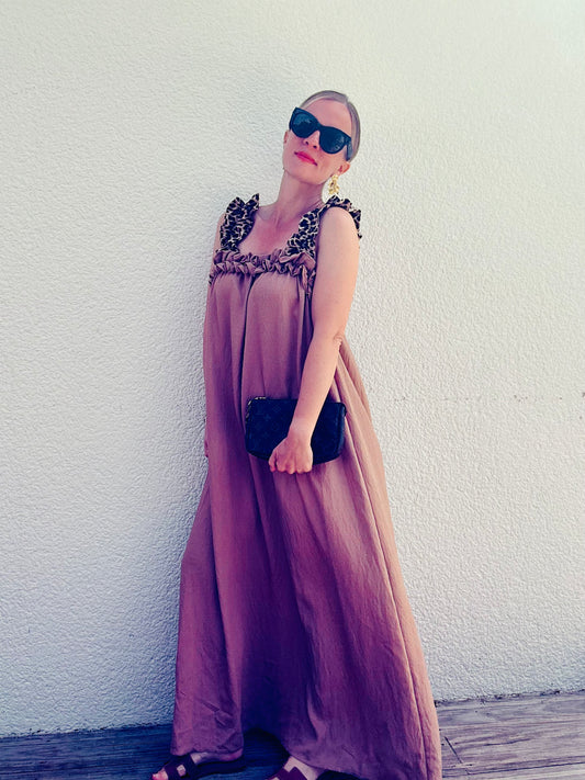 Robe Guétary Camel