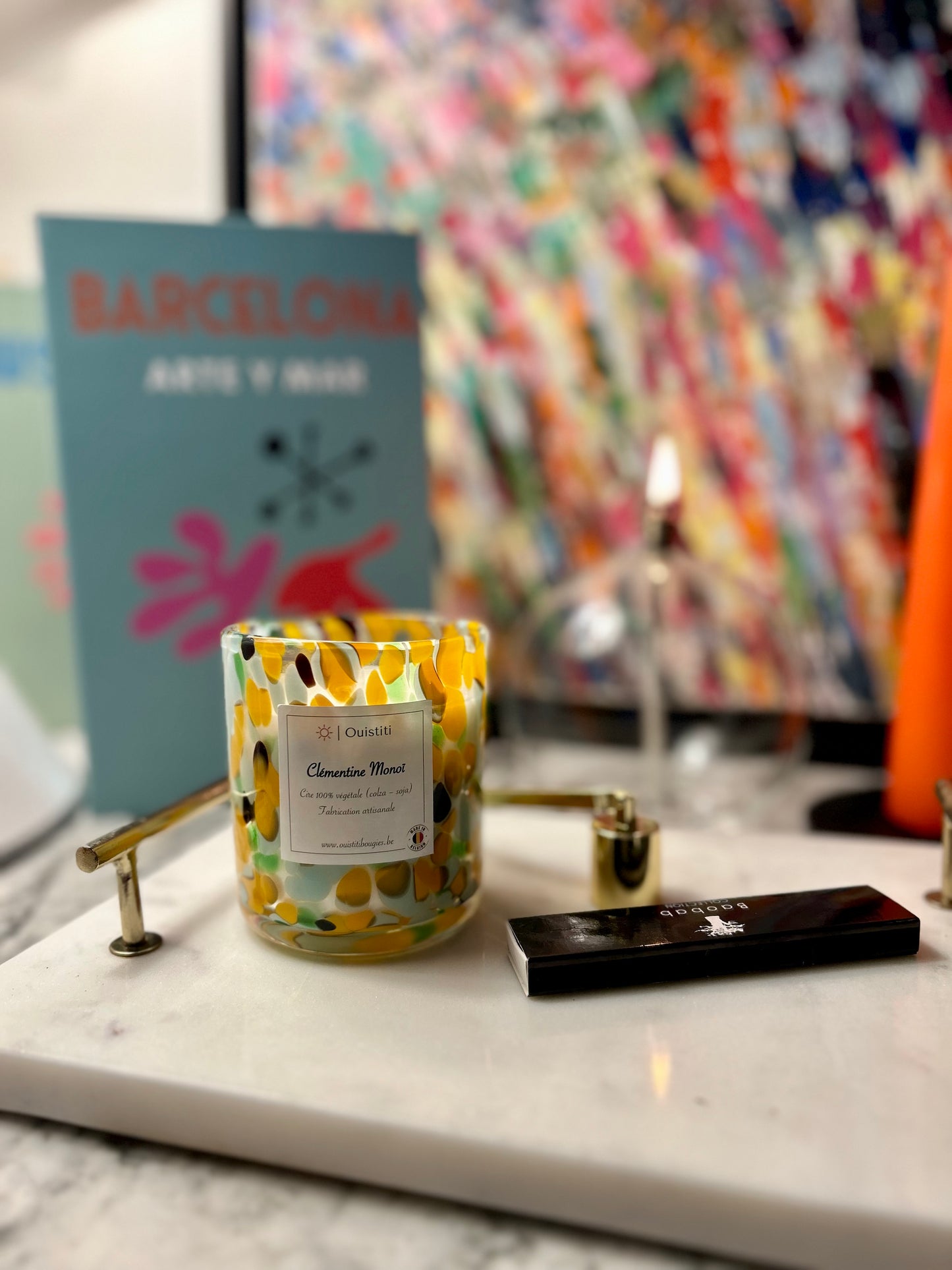 Bougie parfumée Clémentine Monoï