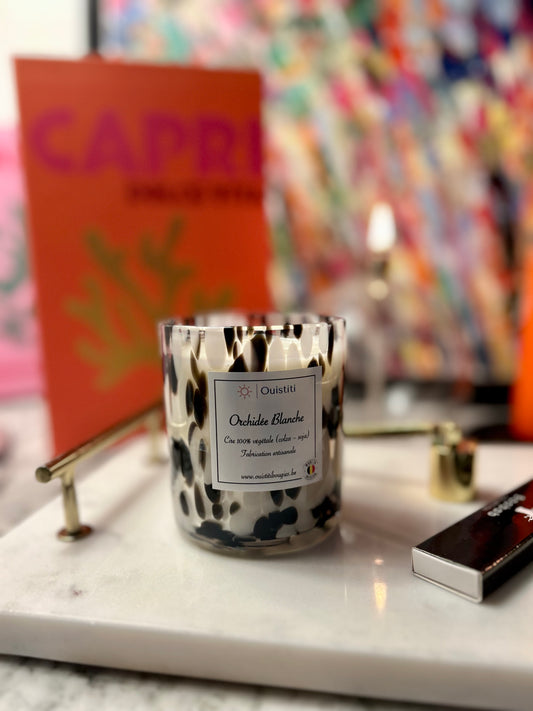 Bougie parfumée Orchidée blanche